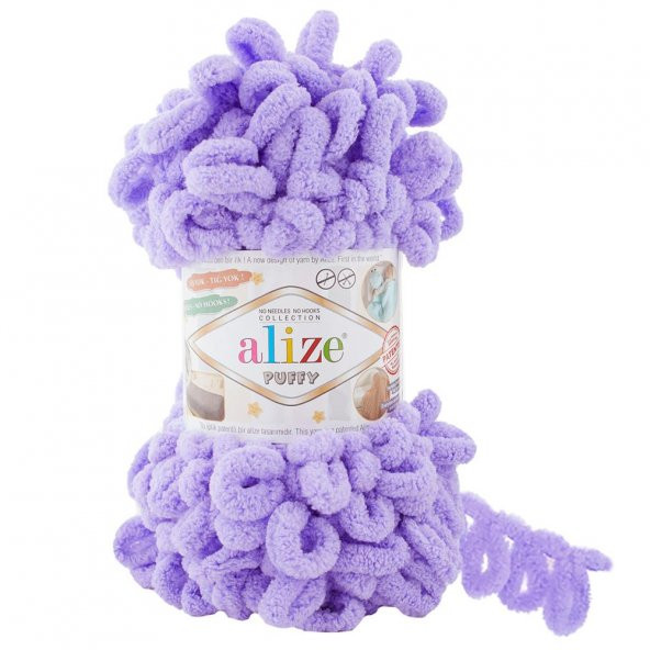 Alize Puffy El Örgü İpi 788 Lavanta