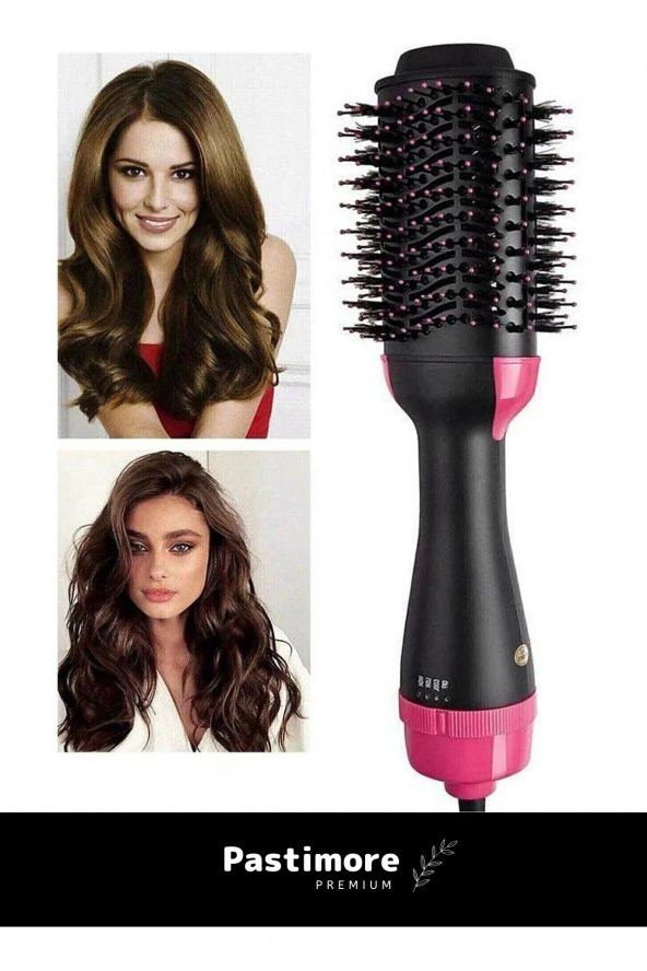 Premium 4 Vitesli Çok Kademeli 1200w Elektrikli Hava Üflemeli Saç Düzleştirici Fön Tarağı - 3