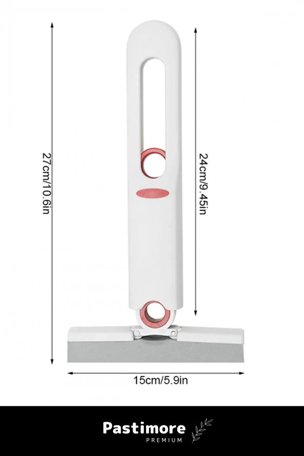 Premium Taşınabilir Mini Tezgah Banyo Mutfak Çekpas Lavabo Çekpası Süngerli Cam Silme Çekpası - 3