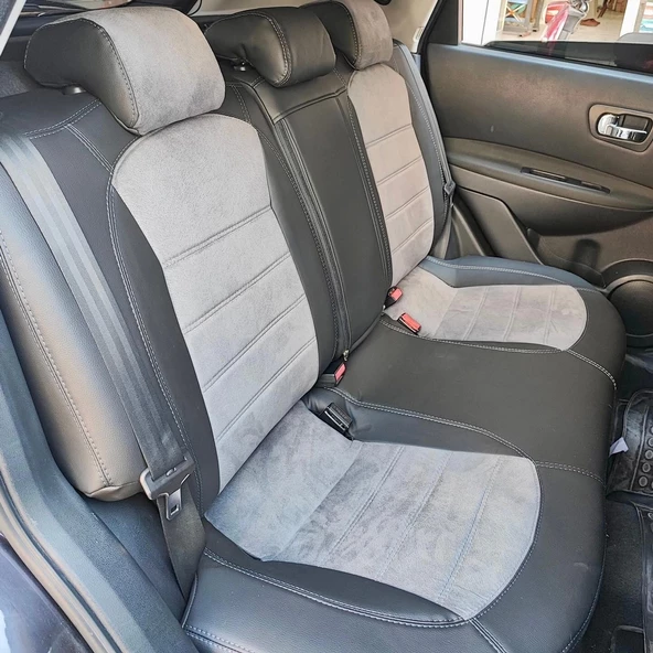 Nissan Qashqai Araca Özel Dikim Koltuk Kılıfı - Resim 8