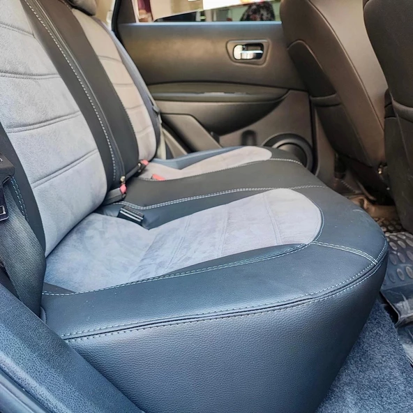 Nissan Qashqai Araca Özel Dikim Koltuk Kılıfı - Resim 6