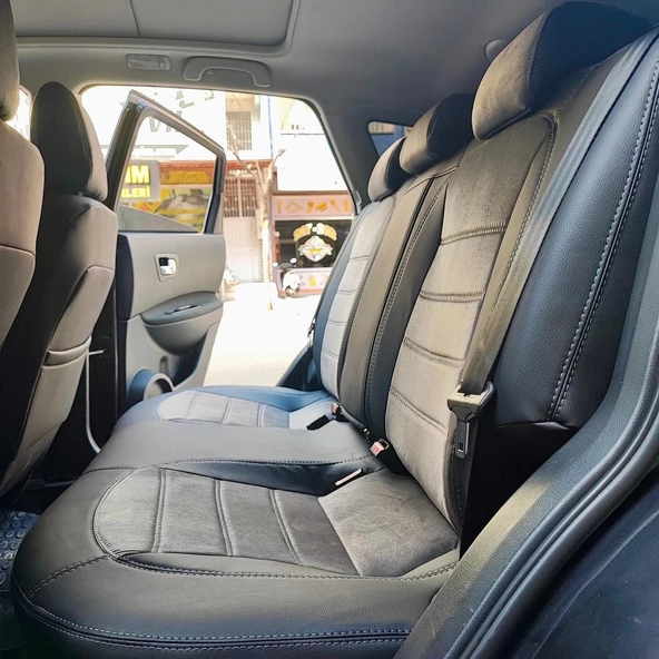 Nissan Qashqai Araca Özel Dikim Koltuk Kılıfı - Resim 7