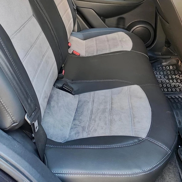 Nissan Qashqai Araca Özel Dikim Koltuk Kılıfı - Resim 4