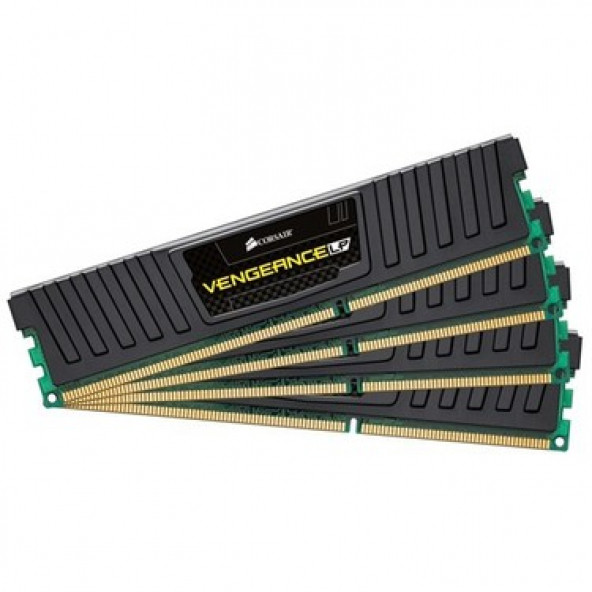 Corsair Vengeance 16GB (4x4GB) 1600Mhz DDR3 CML16GX3M4A1600C9 PERFORMANS RAM