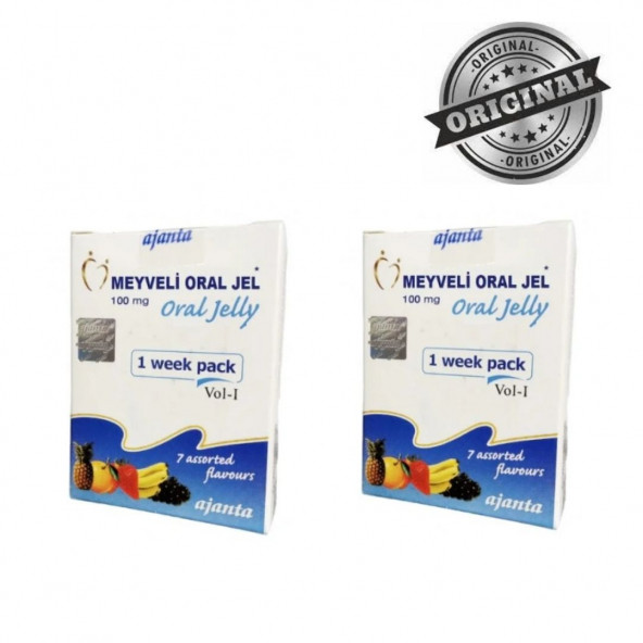 Ajanta Meyveli Oral Jel 100 ml 7 li Paket 2 Adet - 1