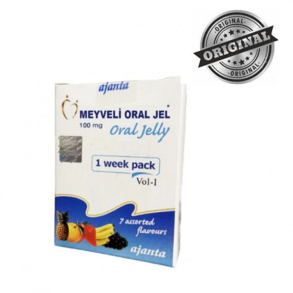 Ajanta Meyveli Oral Jel 100 ml 7 li Paket 1 Adet