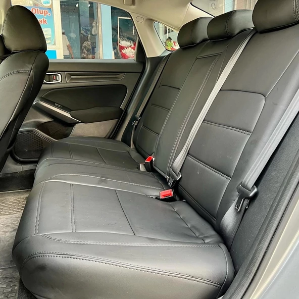 Honda Civic FE Kasa Araca Özel Dikim Koltuk Kılıfı - 9