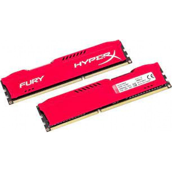 Kingston HyperX Fury 8 GB (2x4) 1866Mhz DDR3 HX318C10FRK2/8 Gaming Ram Bellek