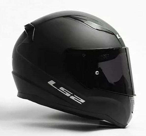 LS2 FF353 Rapıd Mat Siyah Kask ( Siyah+Beyaz Cam )