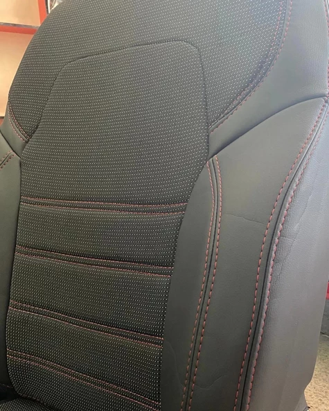 Renault Clio 4 Araca Özel Dikim Koltuk Kılıfı - Resim 3