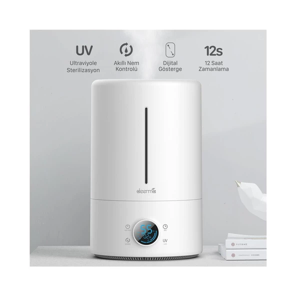 Deerma Ultraviyole Ultrasonic Soğuk Buhar Makinesi F628S - 3