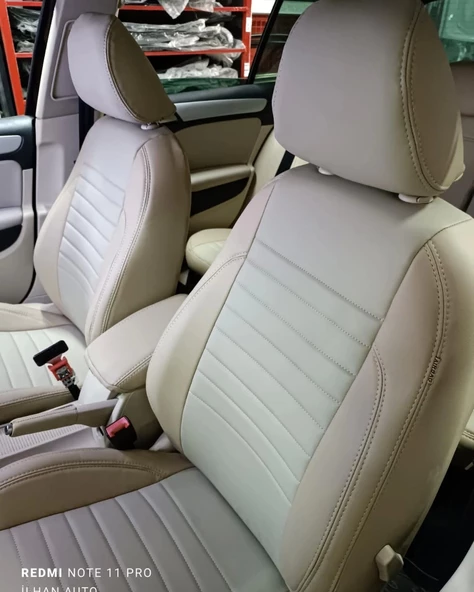 Volkswagen Golf6 Araca Özel Dikim Koltuk Kılıfı - 9