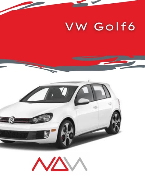 Volkswagen Golf6 Araca Özel Dikim Koltuk Kılıfı - 2
