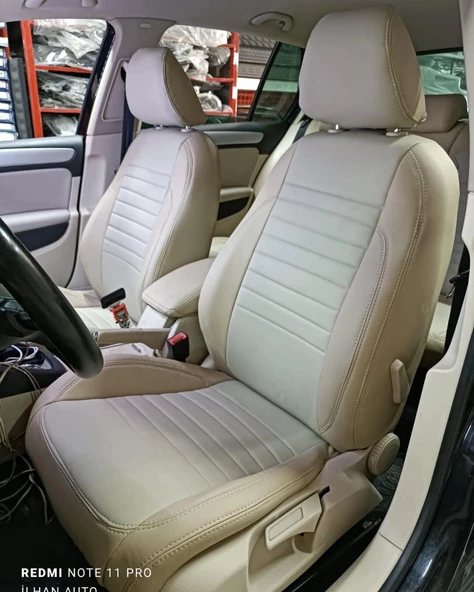 Volkswagen Golf6 Araca Özel Dikim Koltuk Kılıfı - 3