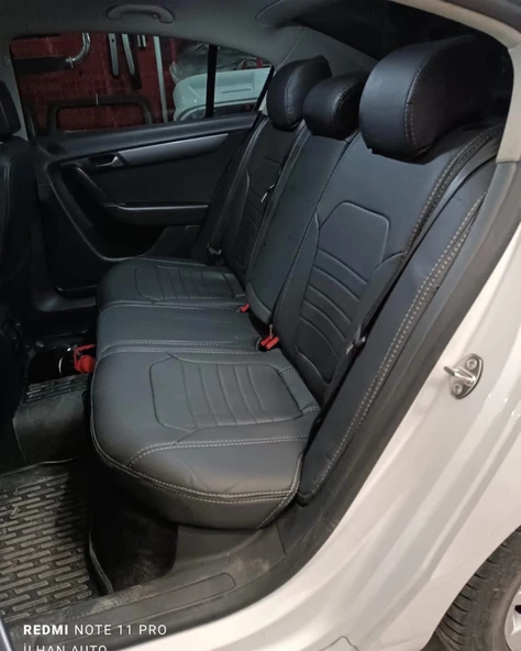 Volkswagen Passat B7 Araca Özel Dikim Koltuk Kılıfı - 4