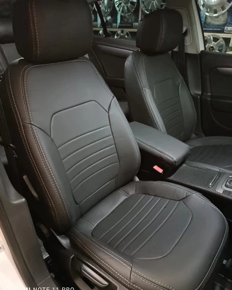 Volkswagen Passat B7 Araca Özel Dikim Koltuk Kılıfı - 7