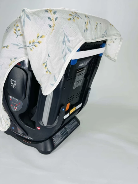 Bebek Müslin Oto Koltuk Puset Kılıfı - Resim 3