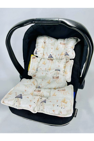 Müslin Puset Örtüsü ve Anakucağı Minderi - 2