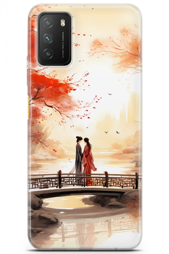 Xiaomi Poco M3 Kılıf Seri Fresh 23 Çin de Aşk Telefon Kabı