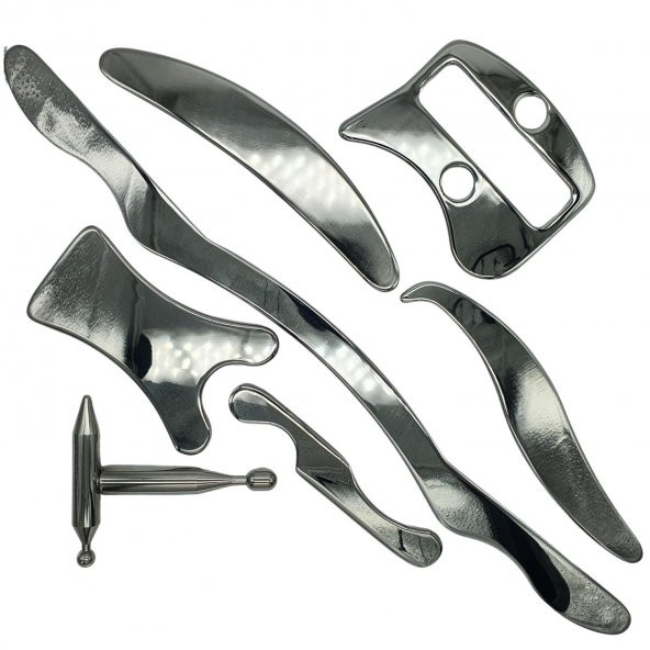 Graston 7 Parçalı Büyük Set Masaj Aleti Model 9 - 1