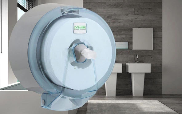 Vialli K3T Mini Cimri İçten Çekmeli Tuvalet Kağıdı Dispenseri - 3