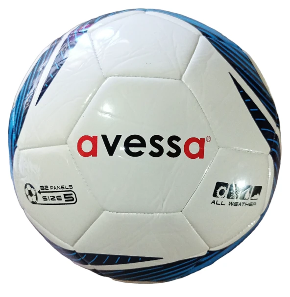 HFT-3000-200 AVESSA HYBRİD FUTBOL TOPU 5 NO MAVİ\SİYAH