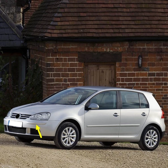 VW Golf MK5 2004-2008 Ön Tampon Sol Köşe Bandı Plastik Çıta 1K0807655A