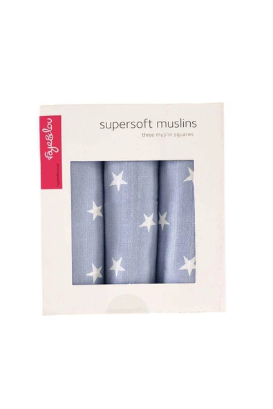 3'lü Çok Amaçlı Müslin Örtü - Resim 2