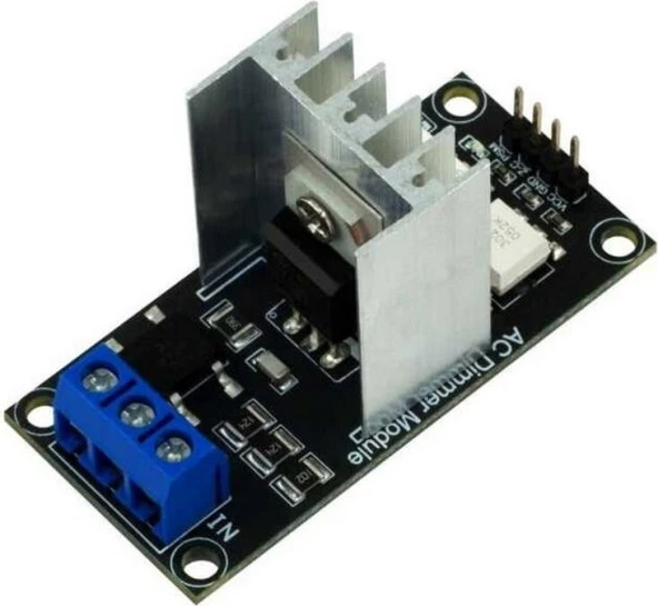 Arduino uyumlu AC Dimmer Modül, 1 Kanal, 3.3V/5V