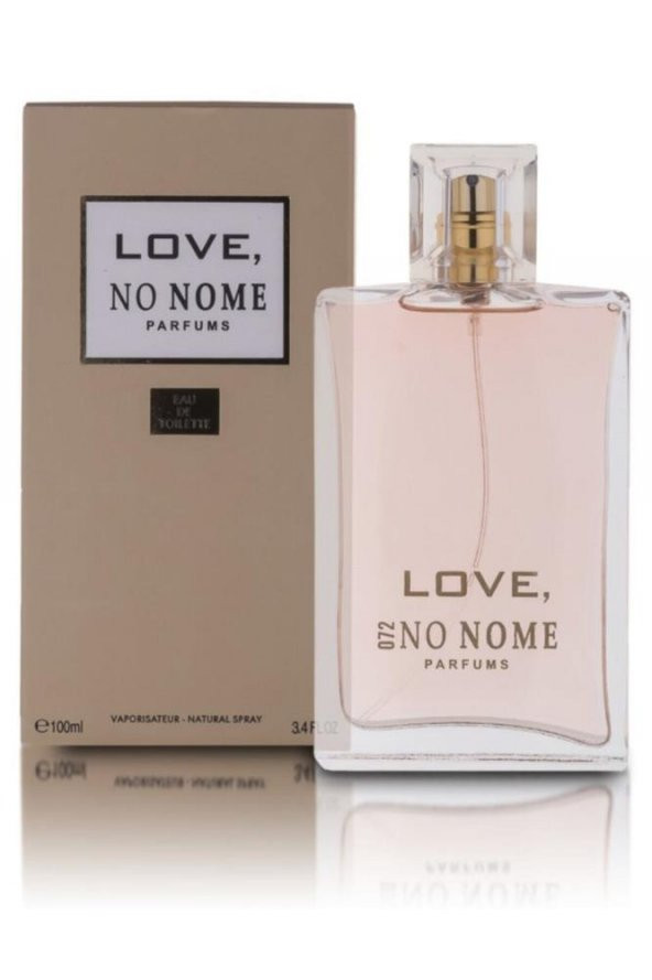 No Nome 072 Love For Women 100 ml Edt