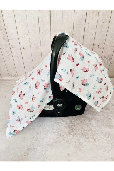 Müslin Puset Örtüsü Ve Anakucağı Minderi - 7