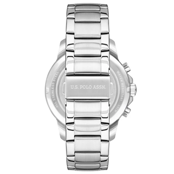 U.S. POLO ASSN. USPA1016-06 ÇELİK ERKEK KOL SAATİ - 3