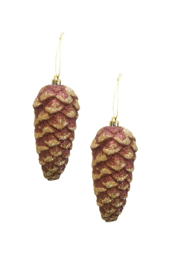 Simli Naturel Kozalak 12,5cm 2li