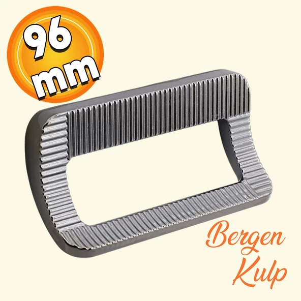 Bergen Desenli Mobilya Mutfak Dolabı Çekmece Dolap Kulpu Kulbu Metal Kulpları Füme (96 MM-9.6 CM) ürün görseli