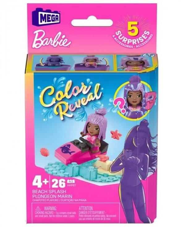 Barbie Color Reveal Mini Bebekler HHP87