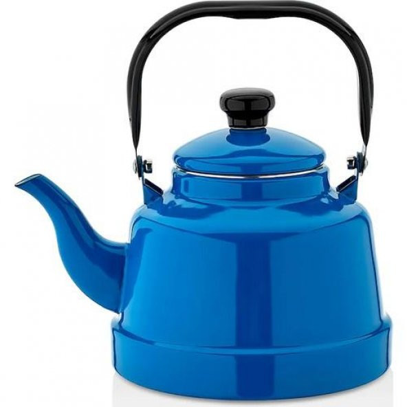 Emaye Çaydanlık No 22 Nostaljik Mavi 4.2 Litre - 2