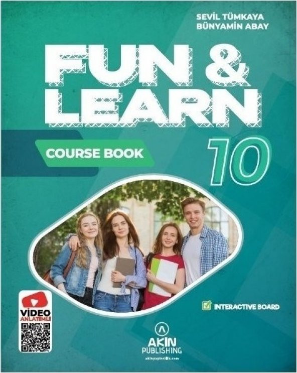 Akın Publishing 10. Sınıf İngilizce Fun And Learn 3’ Lü Set