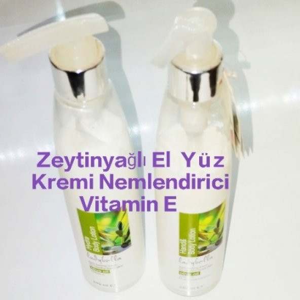 Ladyebella Zeytinyağlı El Yüz Ve Vücut Kremi Losyon 240 ml. 2 Li Set