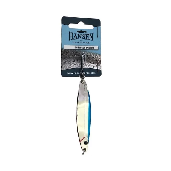 Hansen Pilgrim 6.1cm 10gr Silver/Blue Lüfer-levrek Kaşık