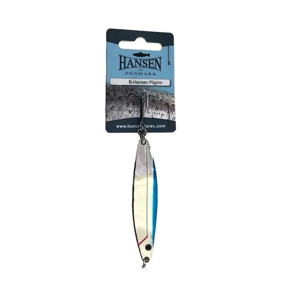 Hansen Pilgrim 7.8cm 18gr Silver/Blue Lüfer-Levrek Kaşık