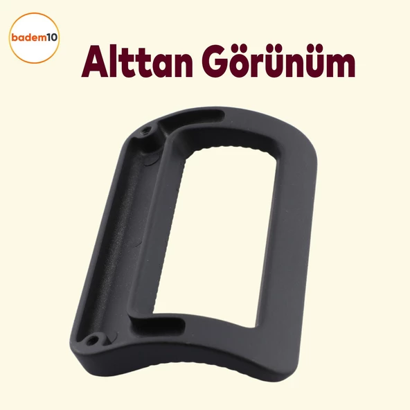 Bergen Desenli Mobilya Mutfak Dolabı Çekmece Dolap Kapak Kulpu Kulpları Kulbu Metal Kulp Siyah 96 Mm - Resim 4