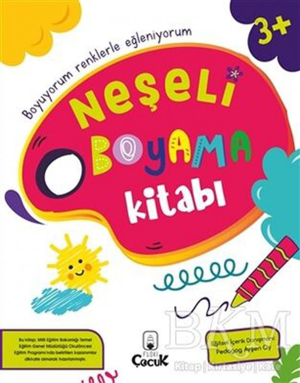 Neşeli Boyama Kitabı - 3+ Yaş