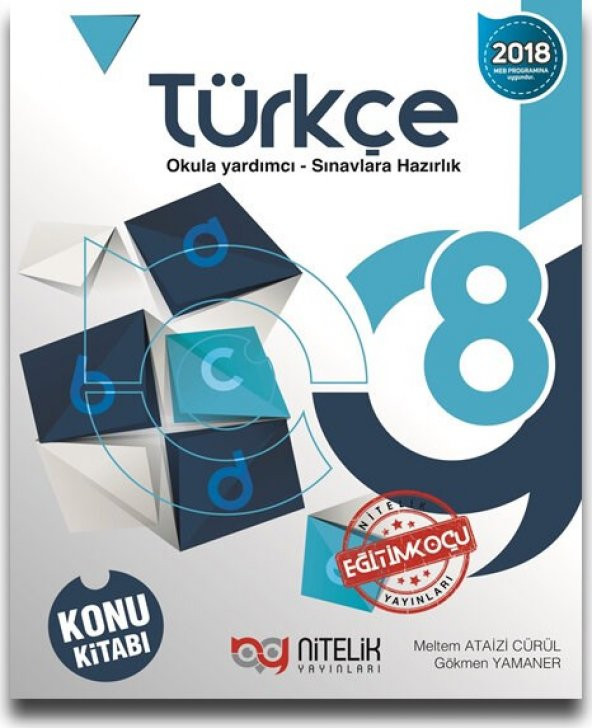Nitelik Yayınları 8. Sınıf Türkçe Konu Kitabı - Gökmen Yamaner