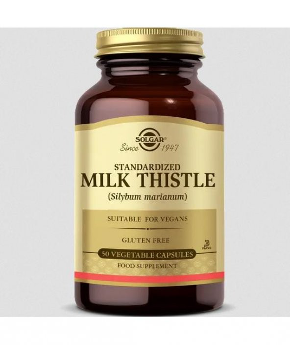 Solgar Milk Thistle 50 Kapsül