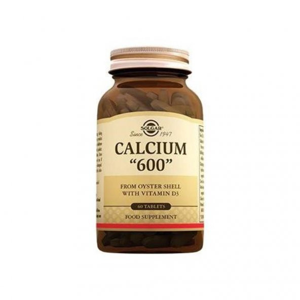 Solgar Calcium 600 mg Osyter Shell 60  tablet - 1