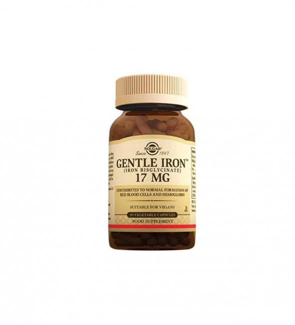 Solgar Gentle Iron 17 mg 90 Kapsül - 2