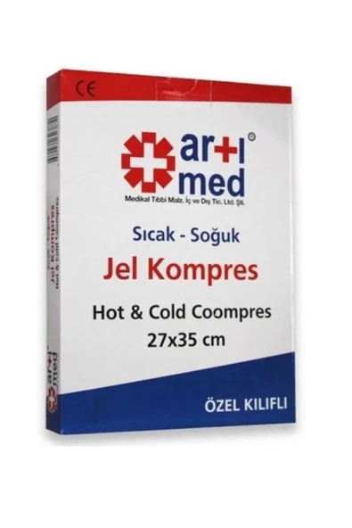 Artımed Sıcak Soğuk Jel Kompres Özel Kılıflı 27x35 cm