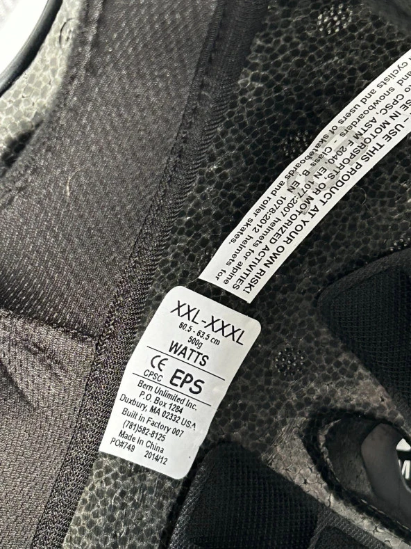 Bern Watts Koruyucu Spor Kaskı XXL-XXXL Beden 09 - 5