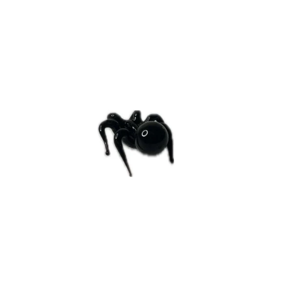 El Yapımı Mini Murano Cam Örümcek Biblo A146-06