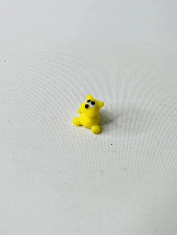 El Yapımı Mini Murano Cam Kedi Biblo A147-01 - Resim 2